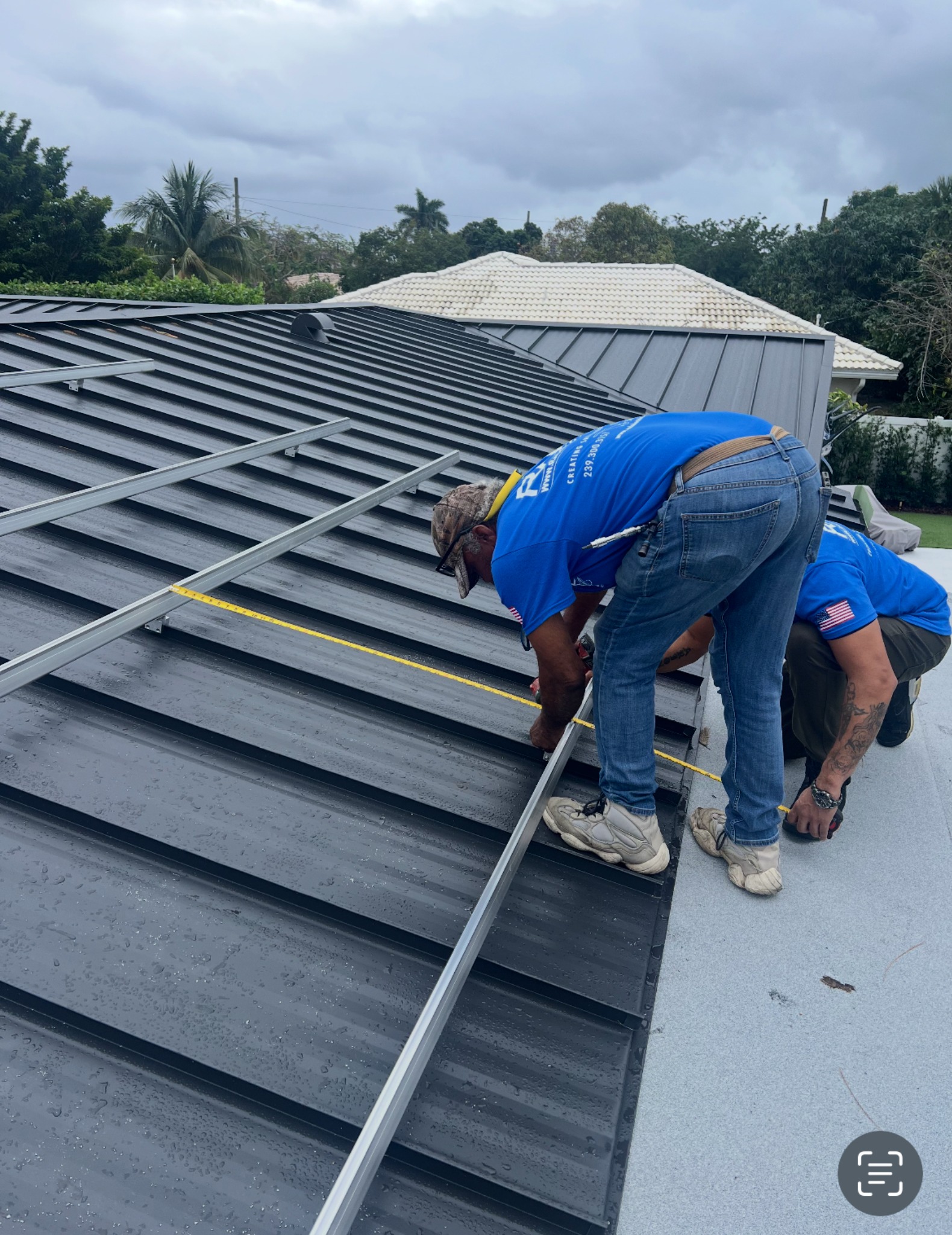 Solar installation detail